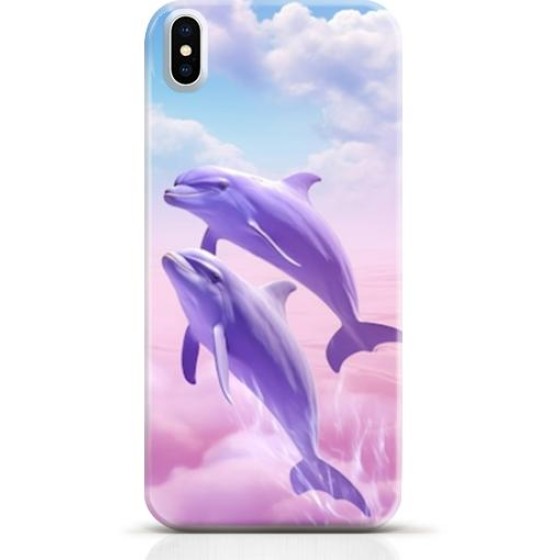 Dolphin iPhone XS case Style 2