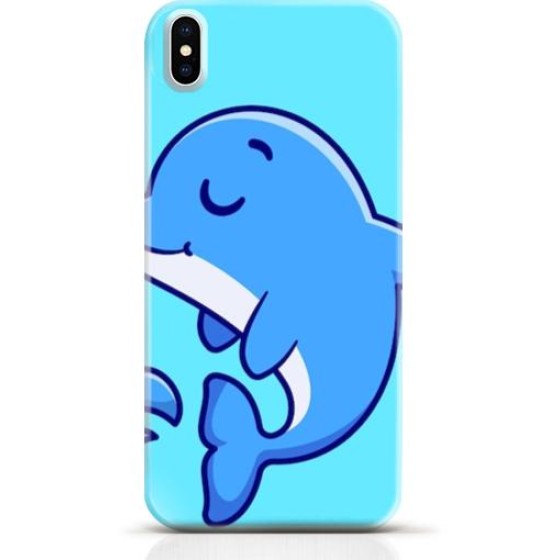 Dolphin iPhone XS case Style 23