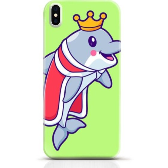 Dolphin iPhone XS case Style 24