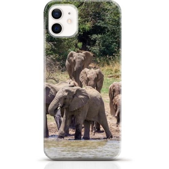 Elephant iPhone 12 mini case Style 16