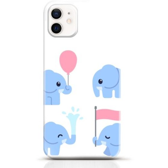 Elephant iPhone 12 mini case Style 21