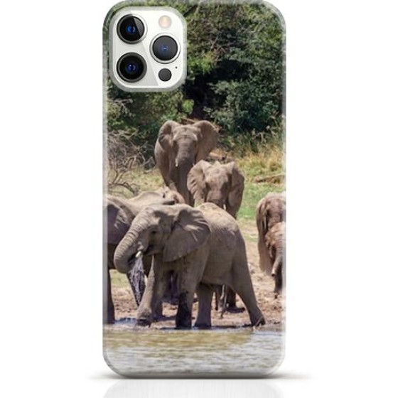 Elephant iPhone 12 Pro case Style 16