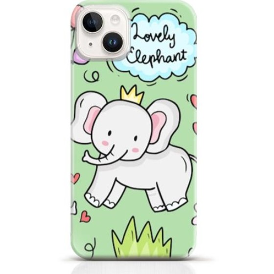 Elephant iPhone 15 Plus case Style 20