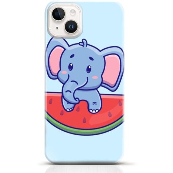 Elephant iPhone 15 Plus case Style 24