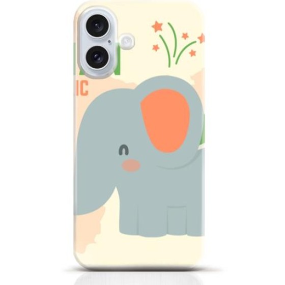 Elephant iPhone 16 case Style 1