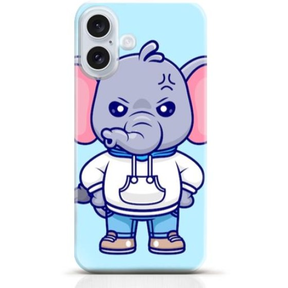 Elephant iPhone 16 case Style 17