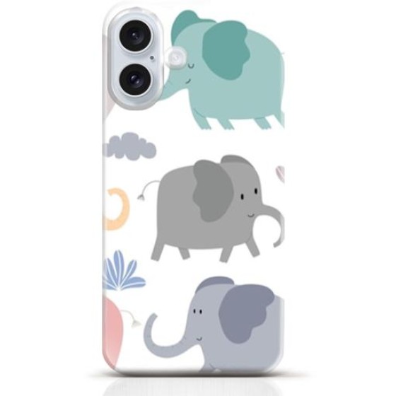 Elephant iPhone 16 case Style 2