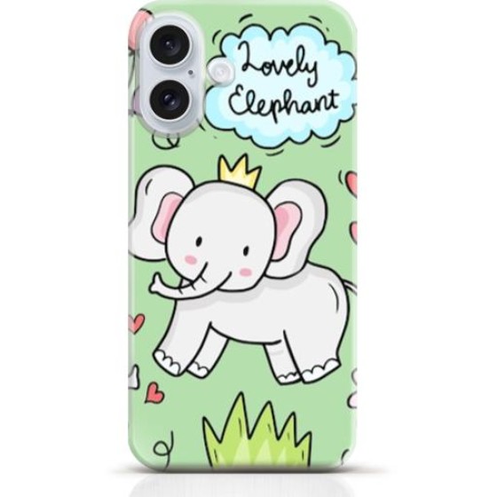 Elephant iPhone 16 case Style 20