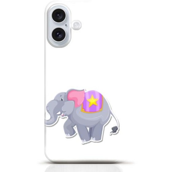 Elephant iPhone 16 Plus case Style 4