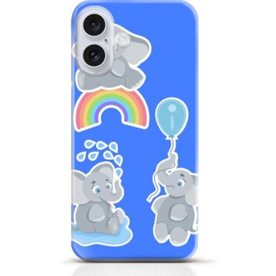 Elephant iPhone 16 Plus case Style 8