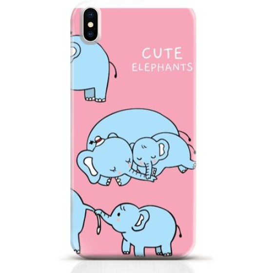 Elephant iPhone XS case Style 12