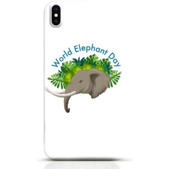 Elephant iPhone XS case Style 14