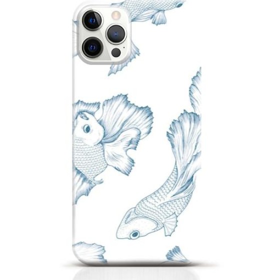 Fish iPhone 12 Pro case Style 25
