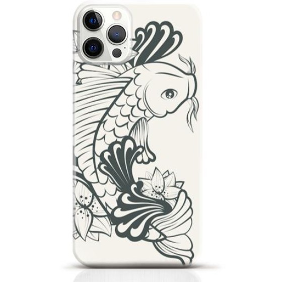 Fish iPhone 14 Pro case Style 4