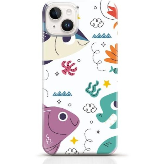 Fish iPhone 15 Plus case Style 24