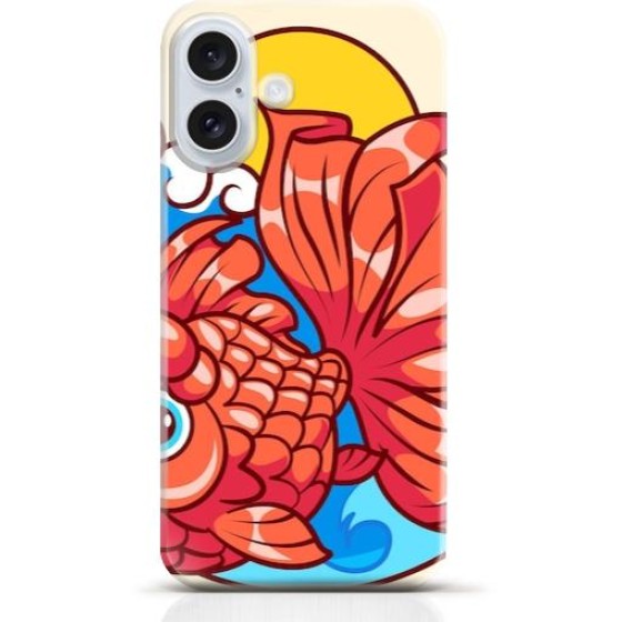 Fish iPhone 16 case Style 17