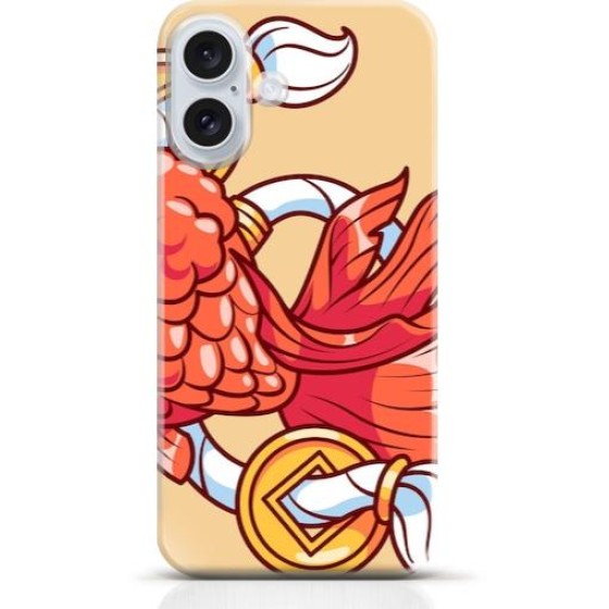 Fish iPhone 16 case Style 19