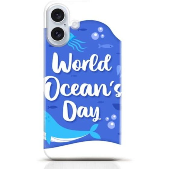 Fish iPhone 16 Plus case Style 14