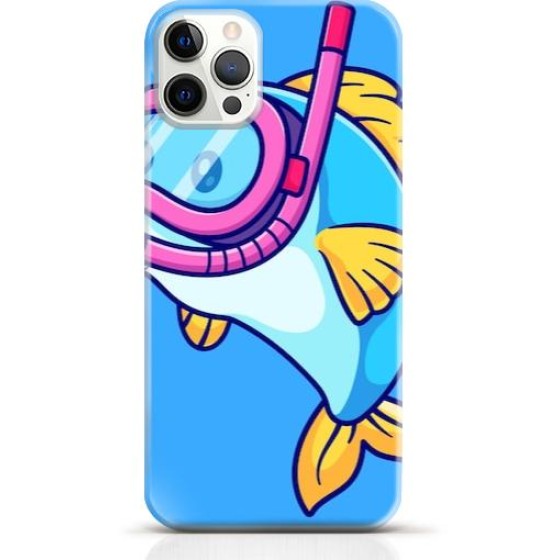 Fish iPhone 16 Pro case Style 15