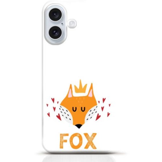 Fox iPhone 16 case Style 12