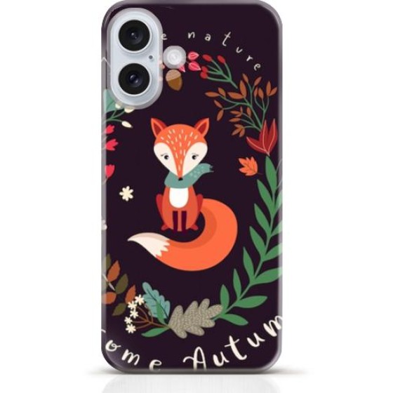 Fox iPhone 16 case Style 5