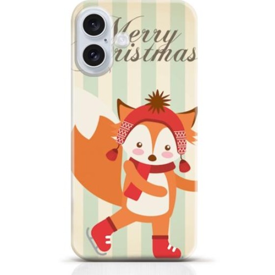 Fox iPhone 16 Plus case Style 14