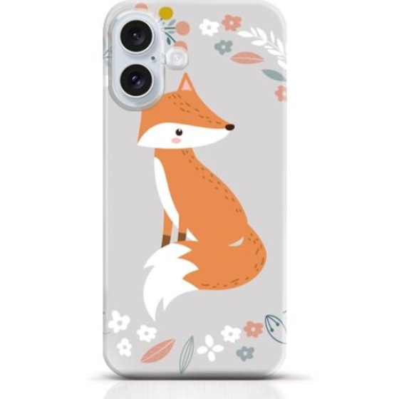 Fox iPhone 16 Plus case Style 16