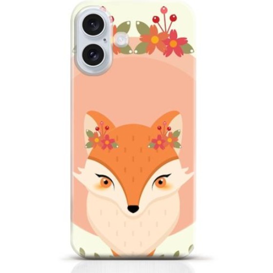 Fox iPhone 16 Plus case Style 17