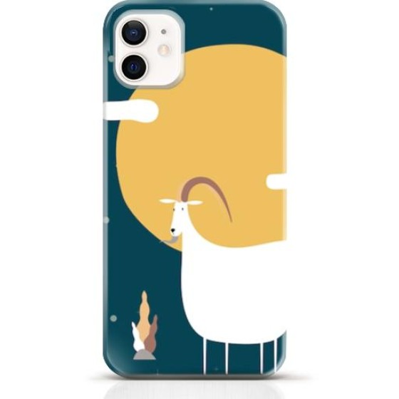 Goat iPhone 12 mini case Style 4