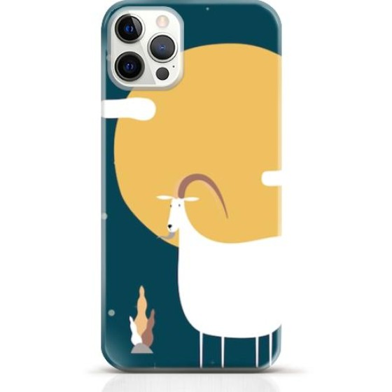 Goat iPhone 13 Pro case Style 4