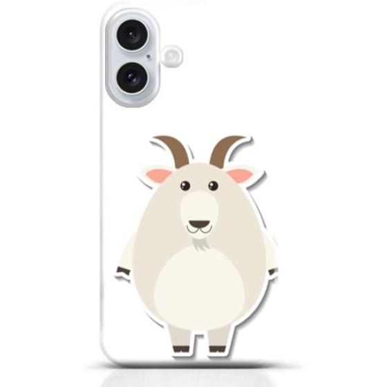 Goat iPhone 16 case Style 5