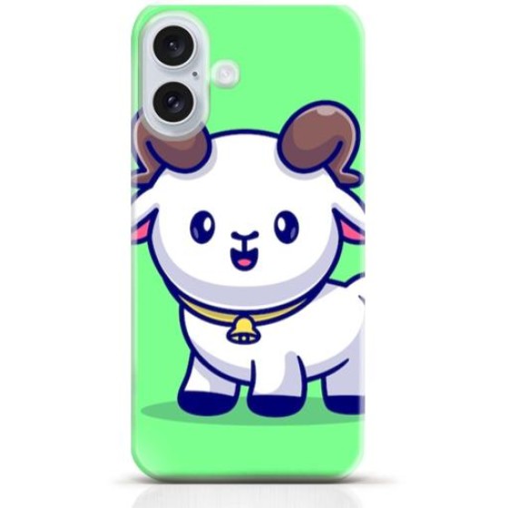 Goat iPhone 16 Plus case Style 18