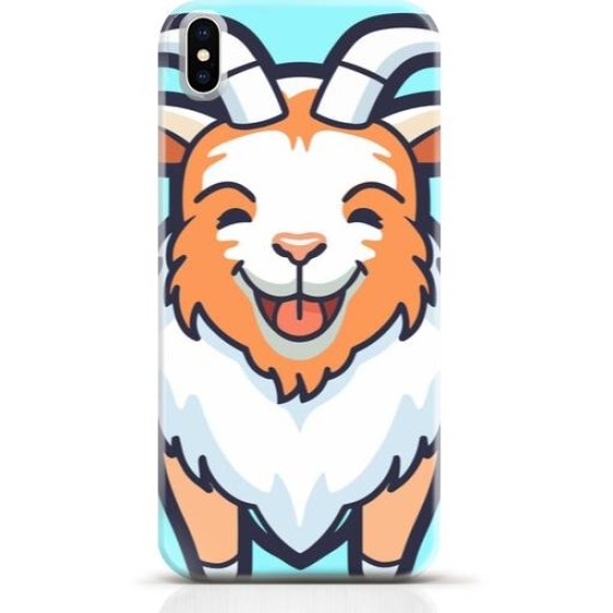 Goat iPhone XS case Style 25