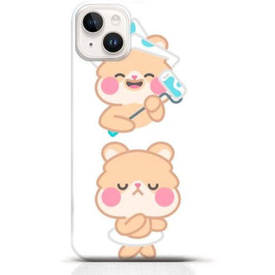 Hamster iPhone 15 case Style 4
