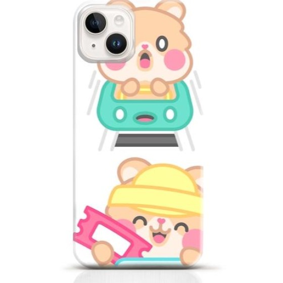 Hamster iPhone 15 Plus case Style 3