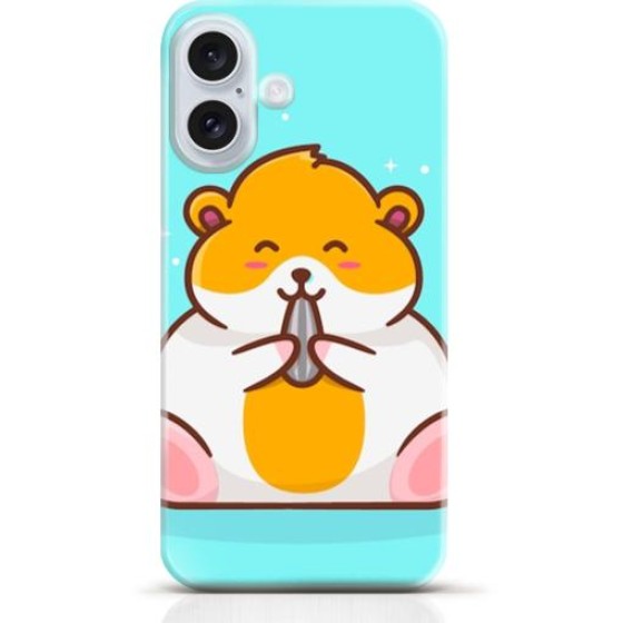 Hamster iPhone 16 case Style 22