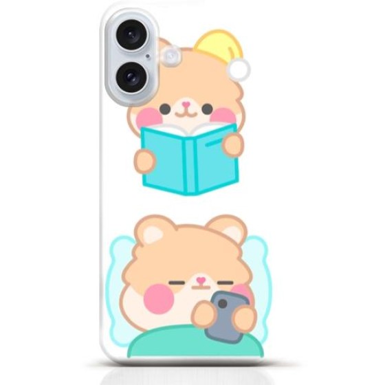 Hamster iPhone 16 case Style 6