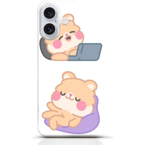 Hamster iPhone 16 Plus case Style 10