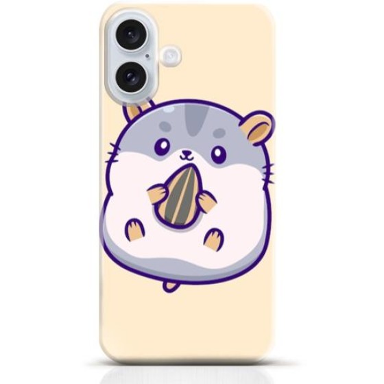 Hamster iPhone 16 Plus case Style 25