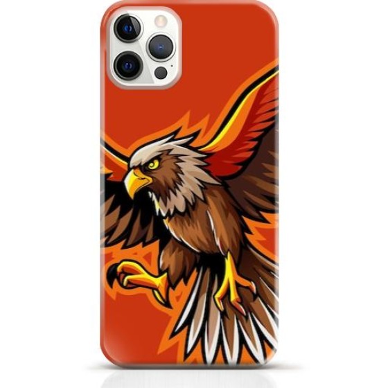 Hawk iPhone 12 Pro case Style 15