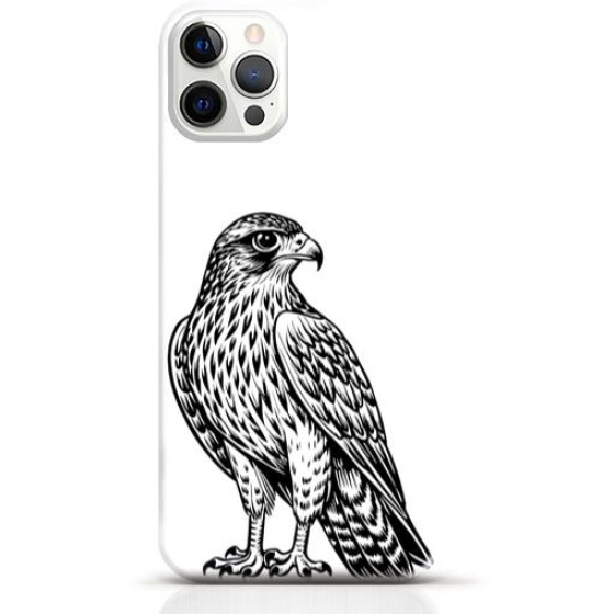 Hawk iPhone 15 Pro case Style 3