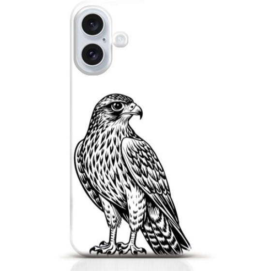 Hawk iPhone 16 Plus case Style 3