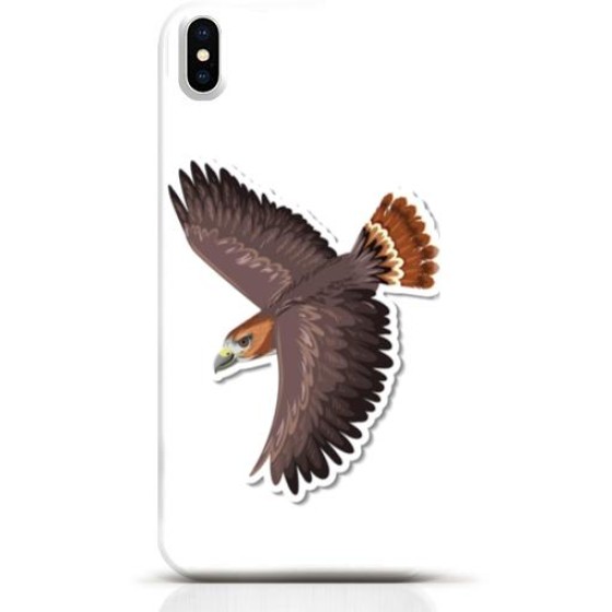 Hawk iPhone XS case Style 5