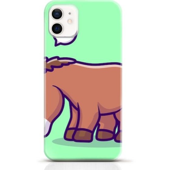 Horse iPhone 12 mini case Style 10
