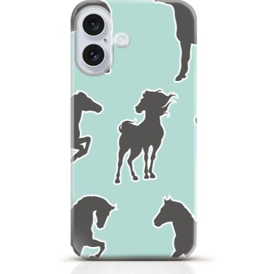 Horse iPhone 16 case Style 19