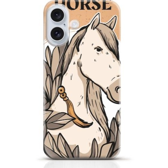 Horse iPhone 16 Plus case Style 21