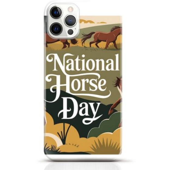 Horse iPhone 16 Pro Max case Style 14