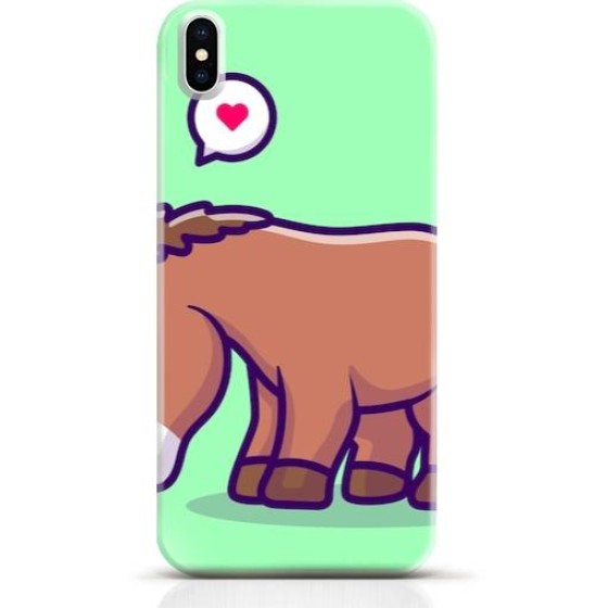 Horse iPhone X case Style 10
