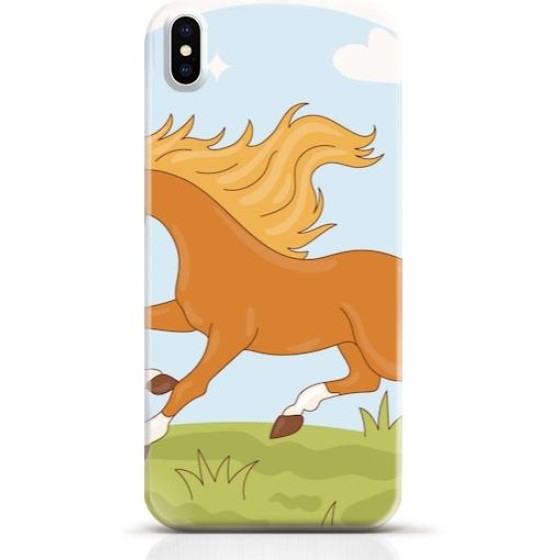 Horse iPhone XS case Style 20