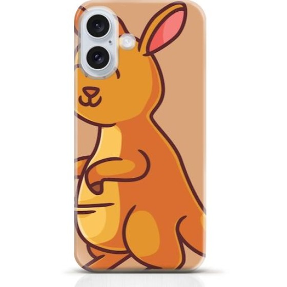 Kangaroo iPhone 16 case Style 14
